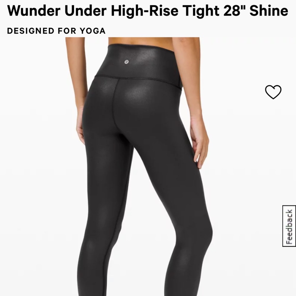 Size 4 wunder under high rise 28” tights sold out online